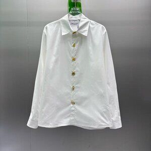 schiaparelli white long-sleeved shirt